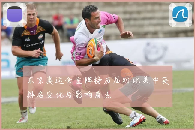 东京奥运会金牌榜历届对比美中英排名变化与影响看点